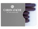 Caran d'Ache ink cartridges.