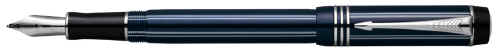 Navy Pinstripe Parker Duofold International fountain pen. 