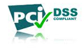 PCI DSS card payment compliant.