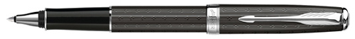 Parker Sonnet Chiselled Carbon rollerball.